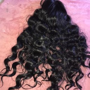 new dark brown wig